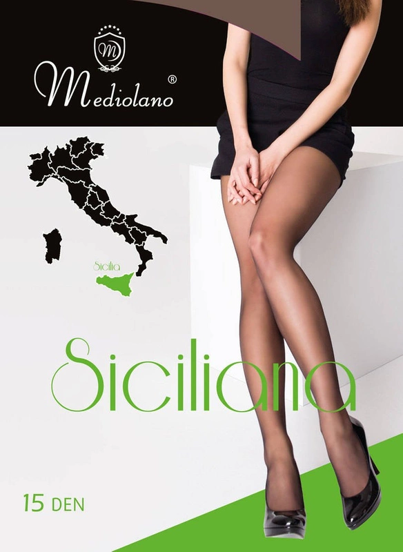 Mediolano Siciliana semi-matt tights 15 den tanned