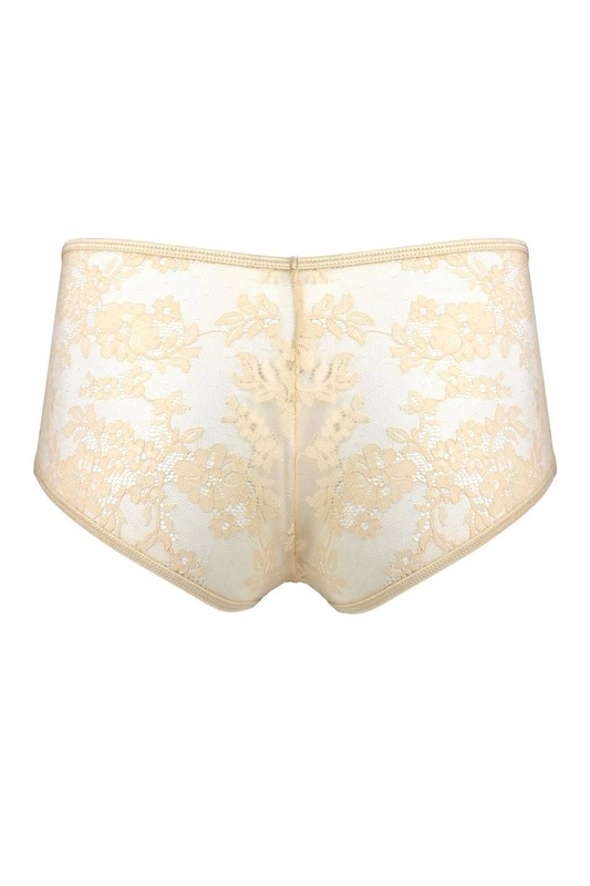 Mediolano 2106 beige women&#39;s lace shorts