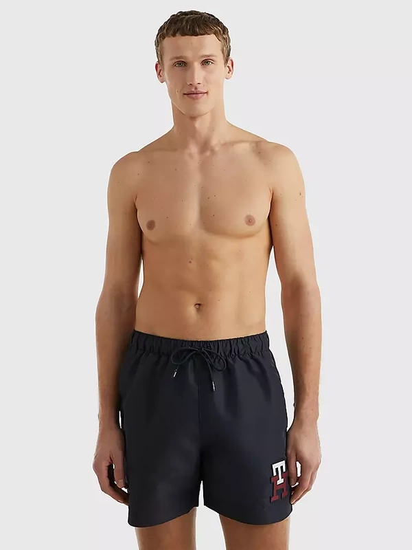 Men&#39;s swimming shorts Tommy Hilfiger navy blue UM0UM02732